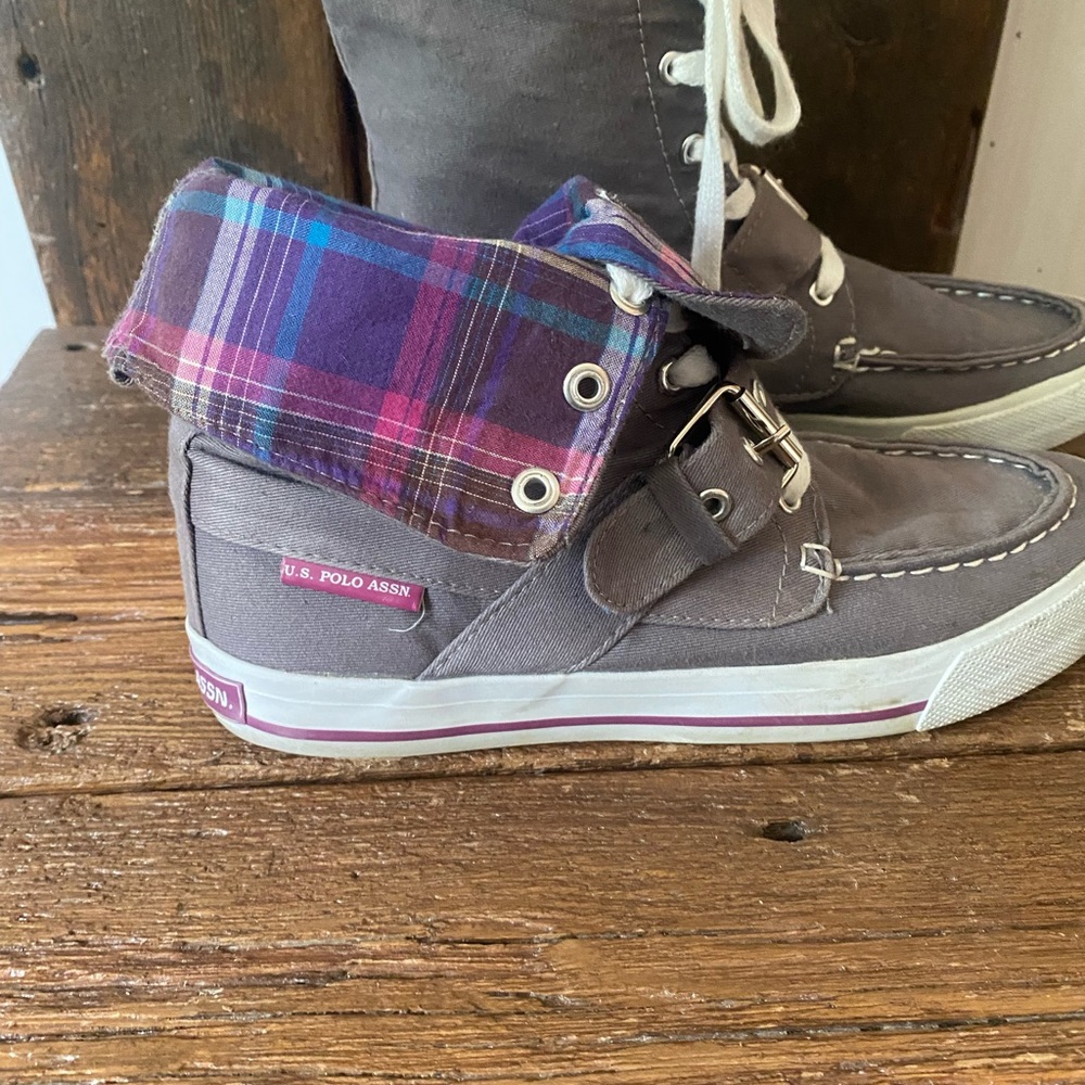 U.S. POLO ASSN. Women's Convertible High Top Sneakers